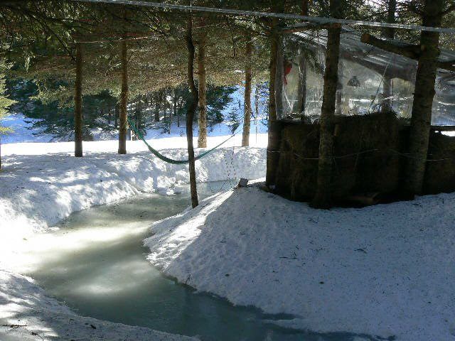 Le Cherry Island en hiver.