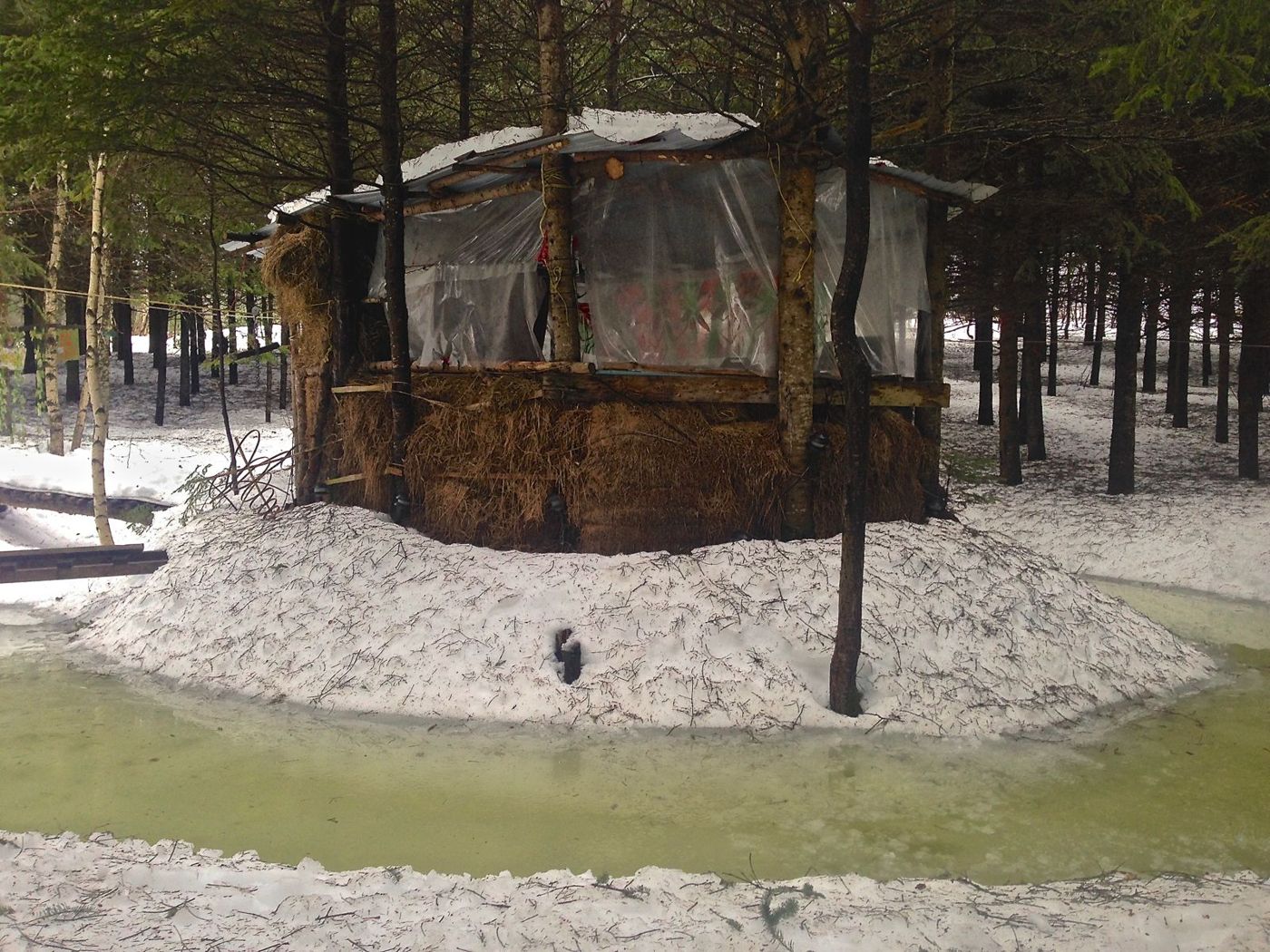 14 janvier 2014 : le Cherry Island en hiver.