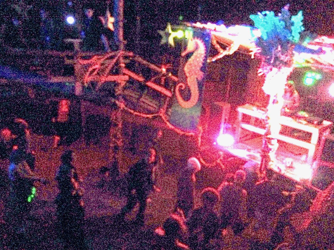 7 juin 2014 : une nuit de fête, les hippocampes et les lumières.