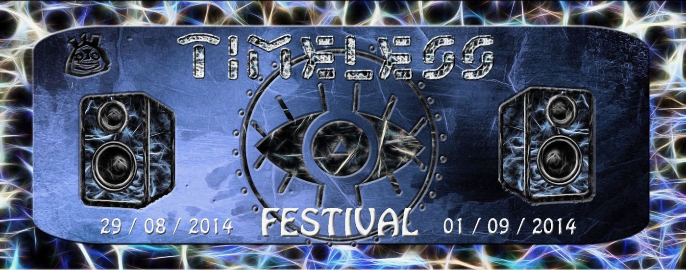 L'affiche de Timeless Festival, 29 août au 1er septembre 2014.