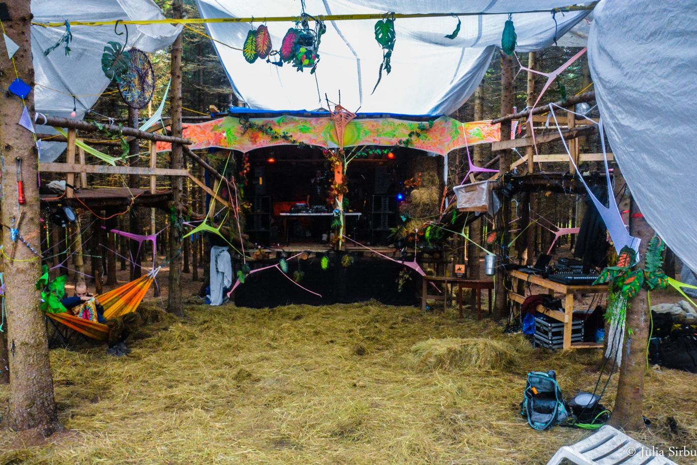 20 septembre 2014 : le Neverland de jour, pendant Earthdance. Photo Julia Sirbu.